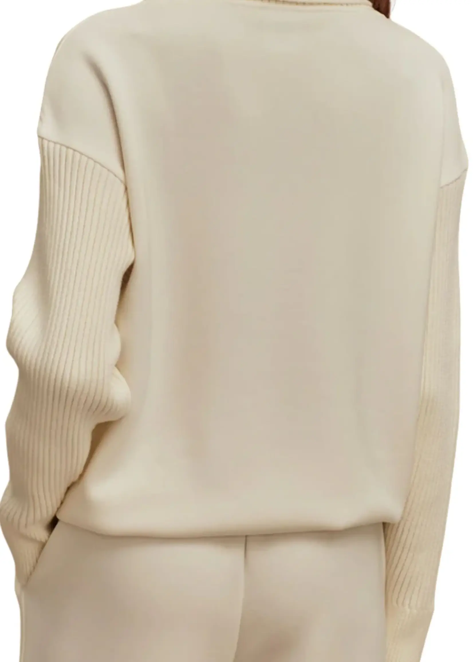 Varley Hannah Cowl Neck Sweat