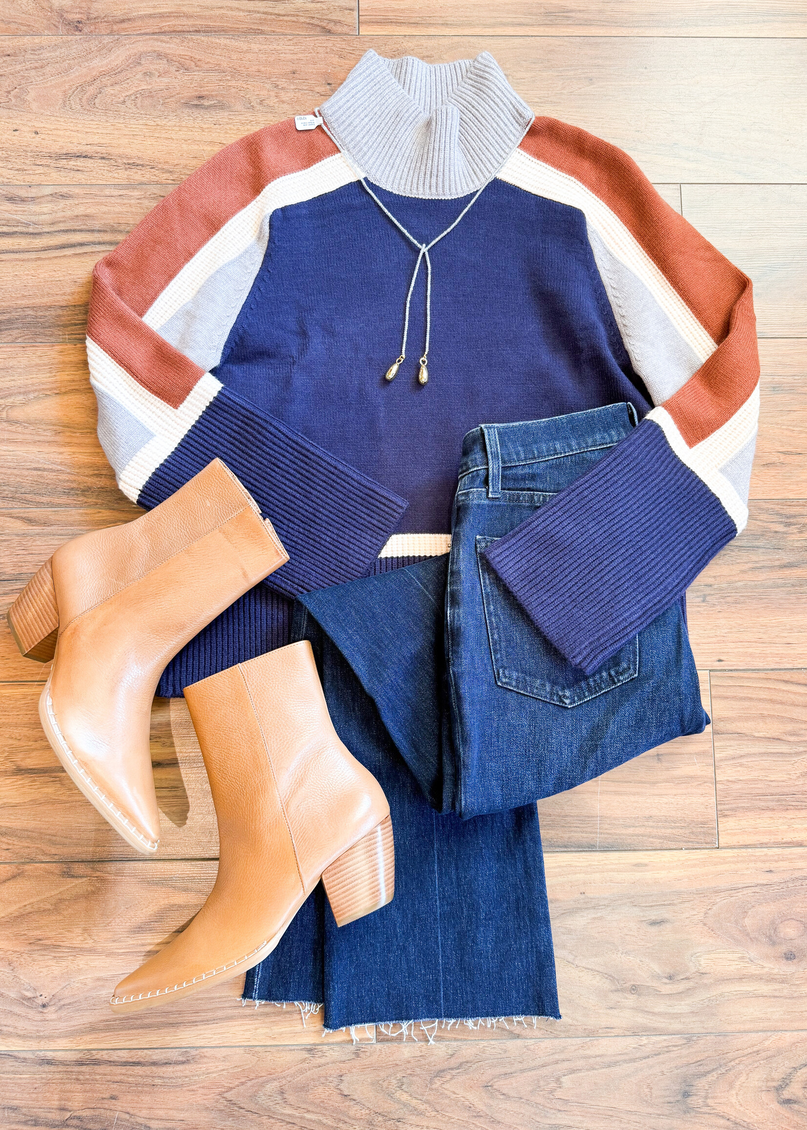 Colorblock Sweater