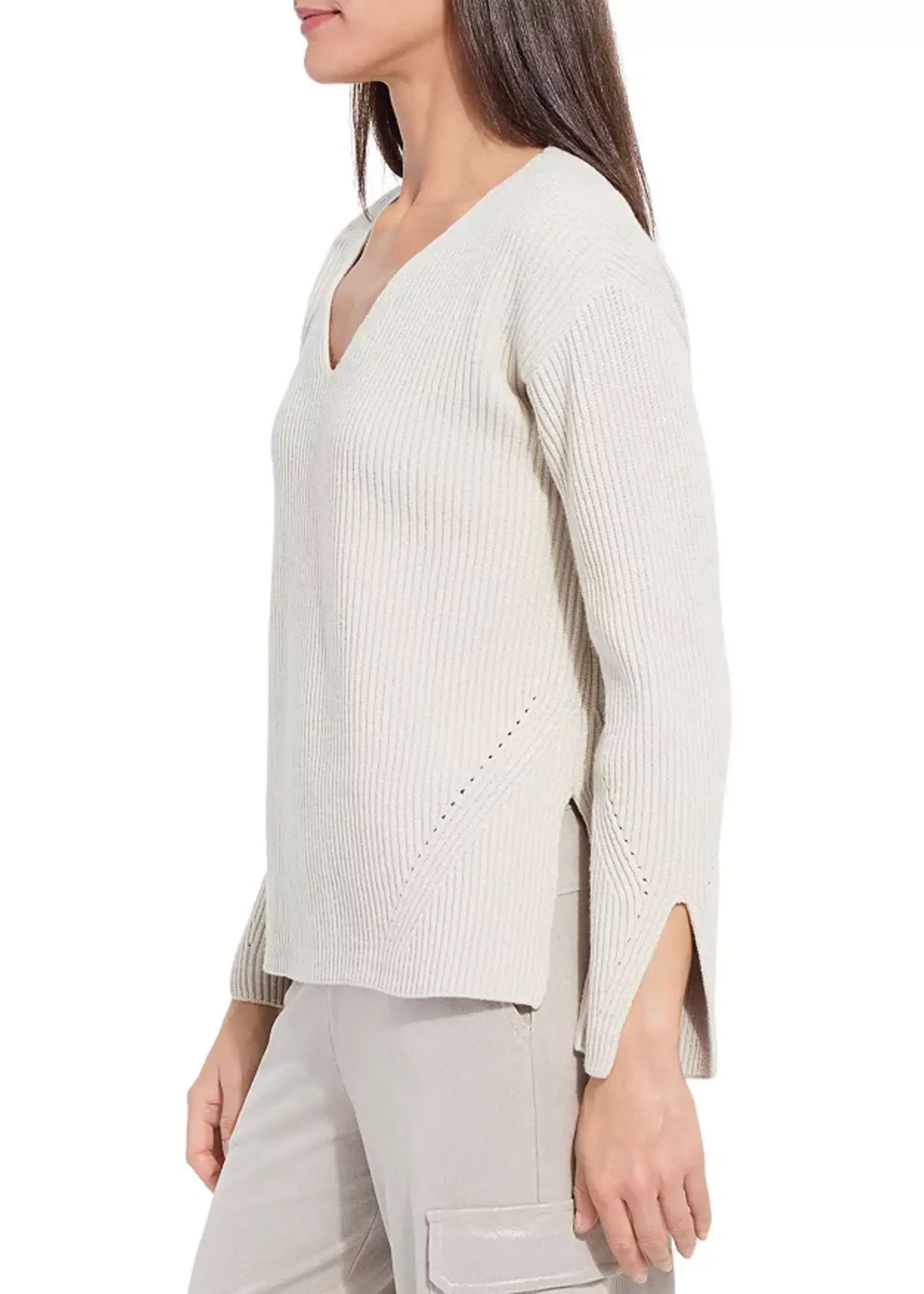 Lysse Ximena V-Neck Cozy Sweater