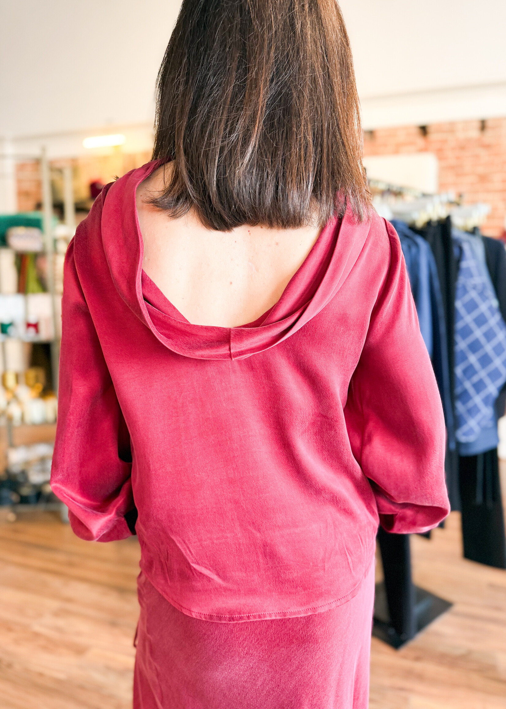 Fifteen-Twenty Camille Cowl Back Top