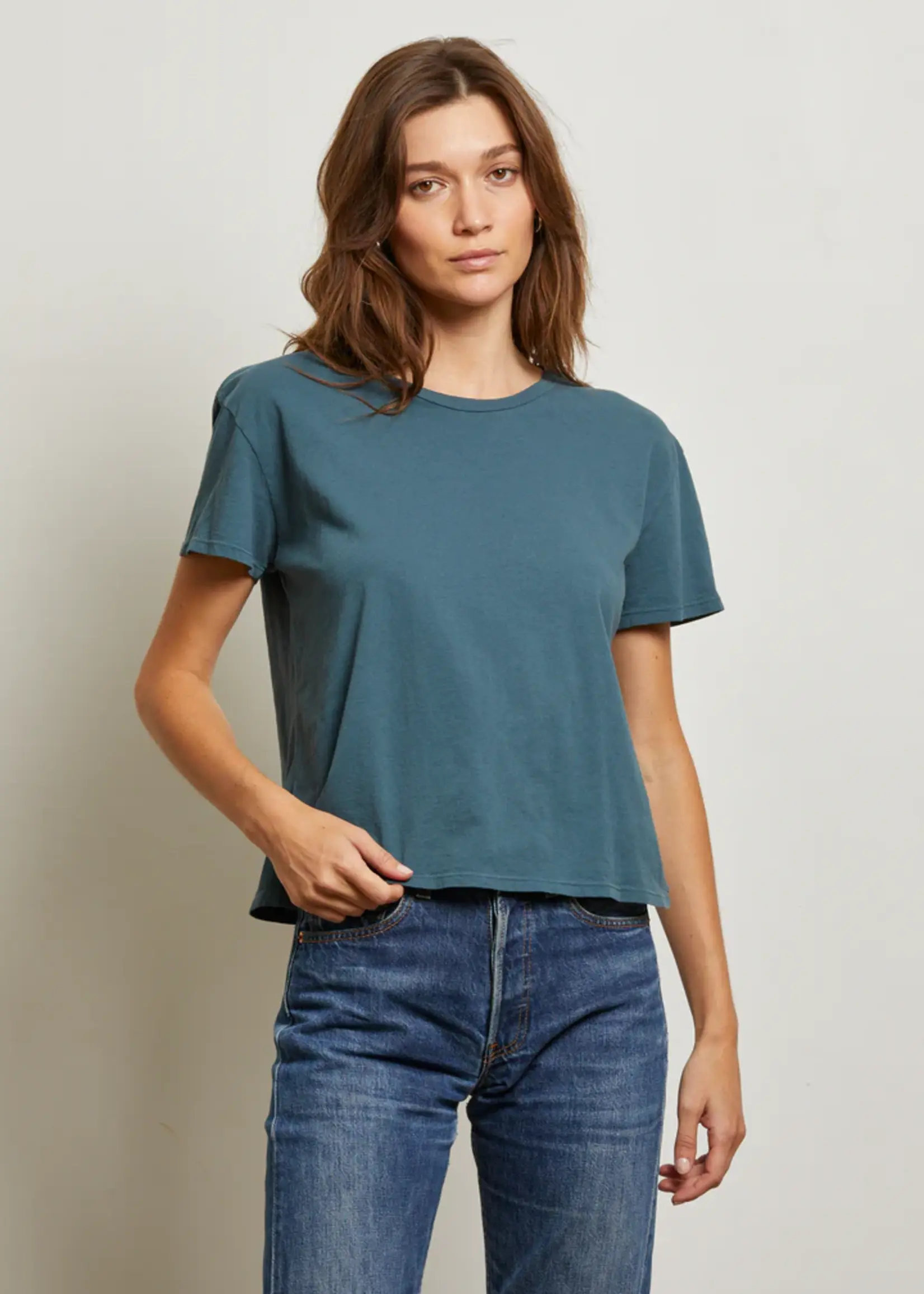 Perfect White Tee Harley Tee