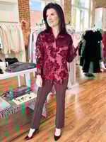 Joy Joy Flower Detail Blouse