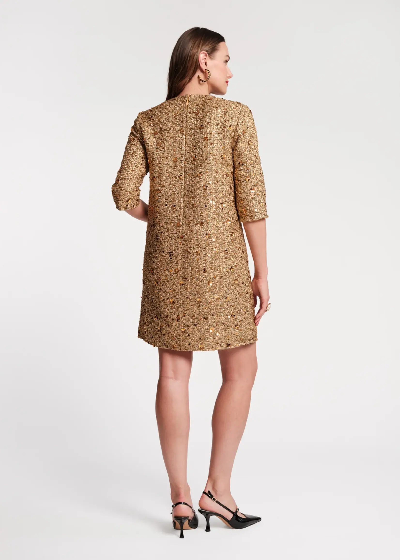 Frances Valentine Mod Sequin Dress
