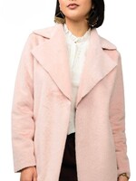 Ivy Jane Faux Fur & Suede Coat