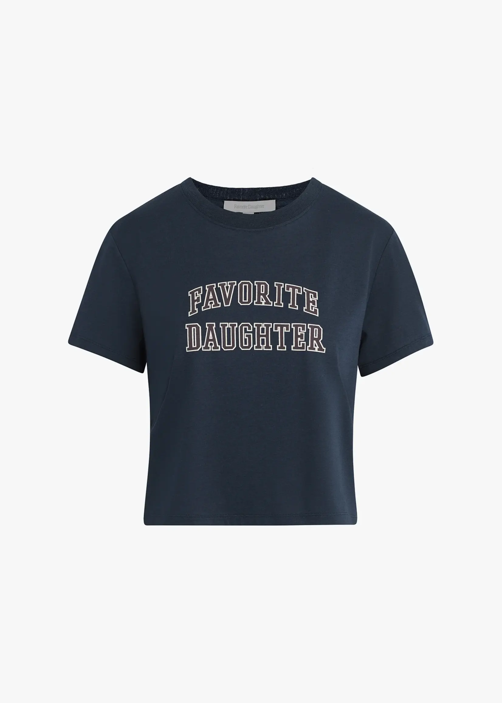 Favorite Daughter Cropped Collegiate Tee