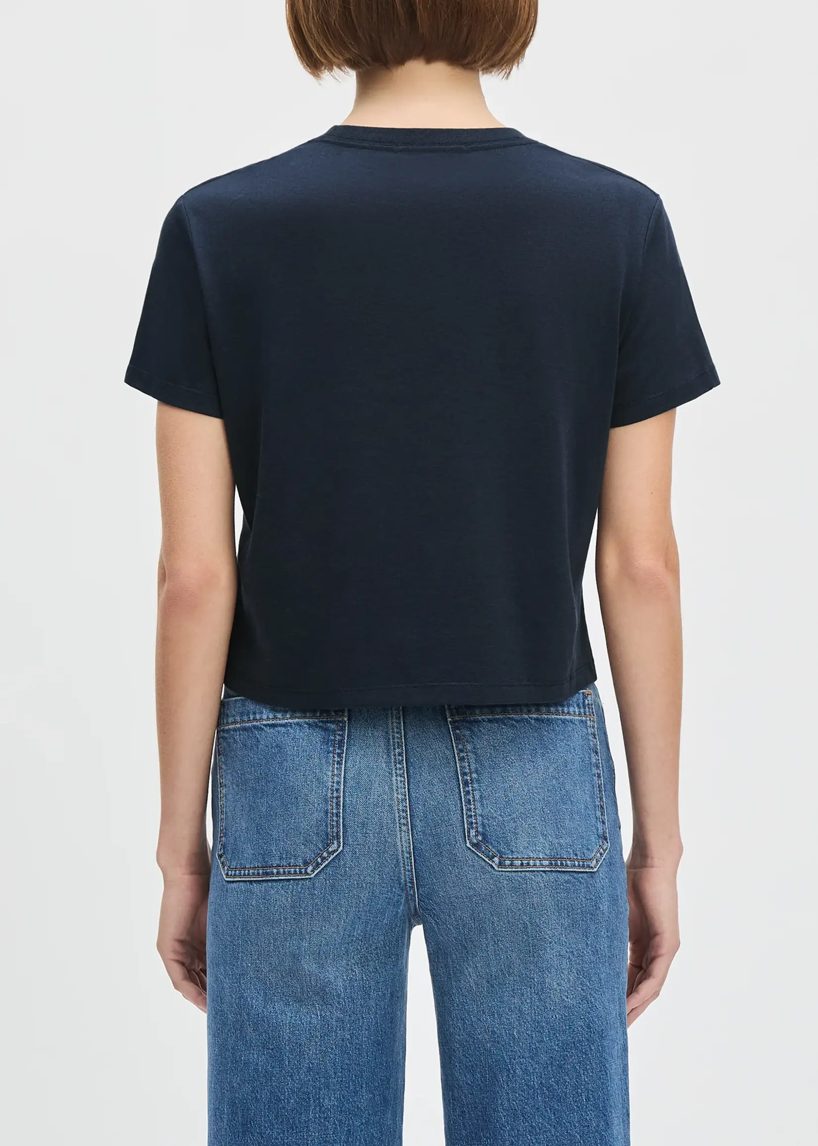 Favorite Daughter Cropped Collegiate Tee