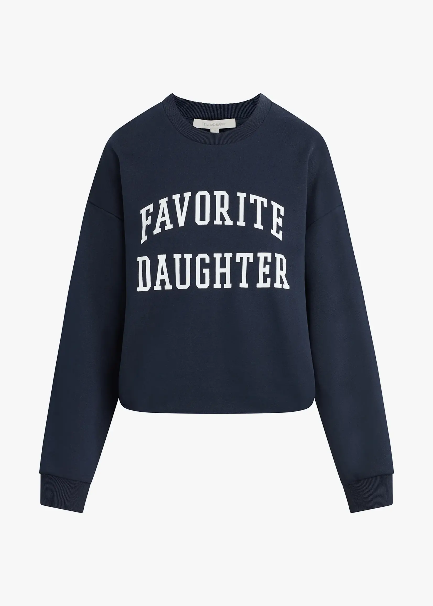 Favorite Daughter Cropped Collegiate Sweatshirt