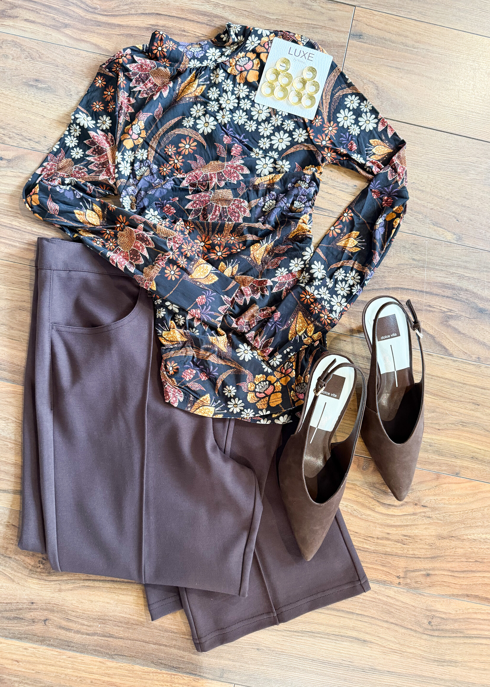 Farm Rio Lili Jersey Blouse