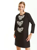 Mestiza Katalin Bow Mini Dress