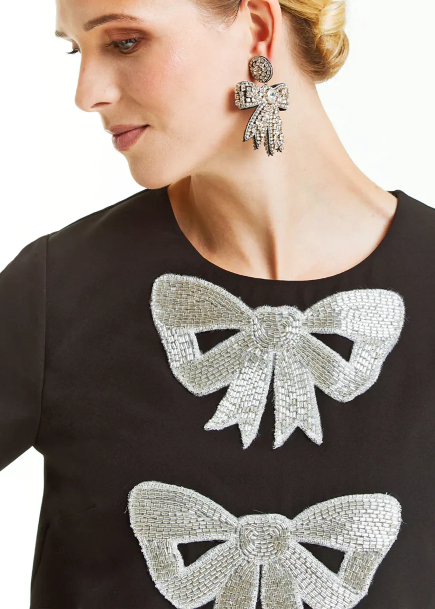 Mestiza Katalin Bow Mini Dress