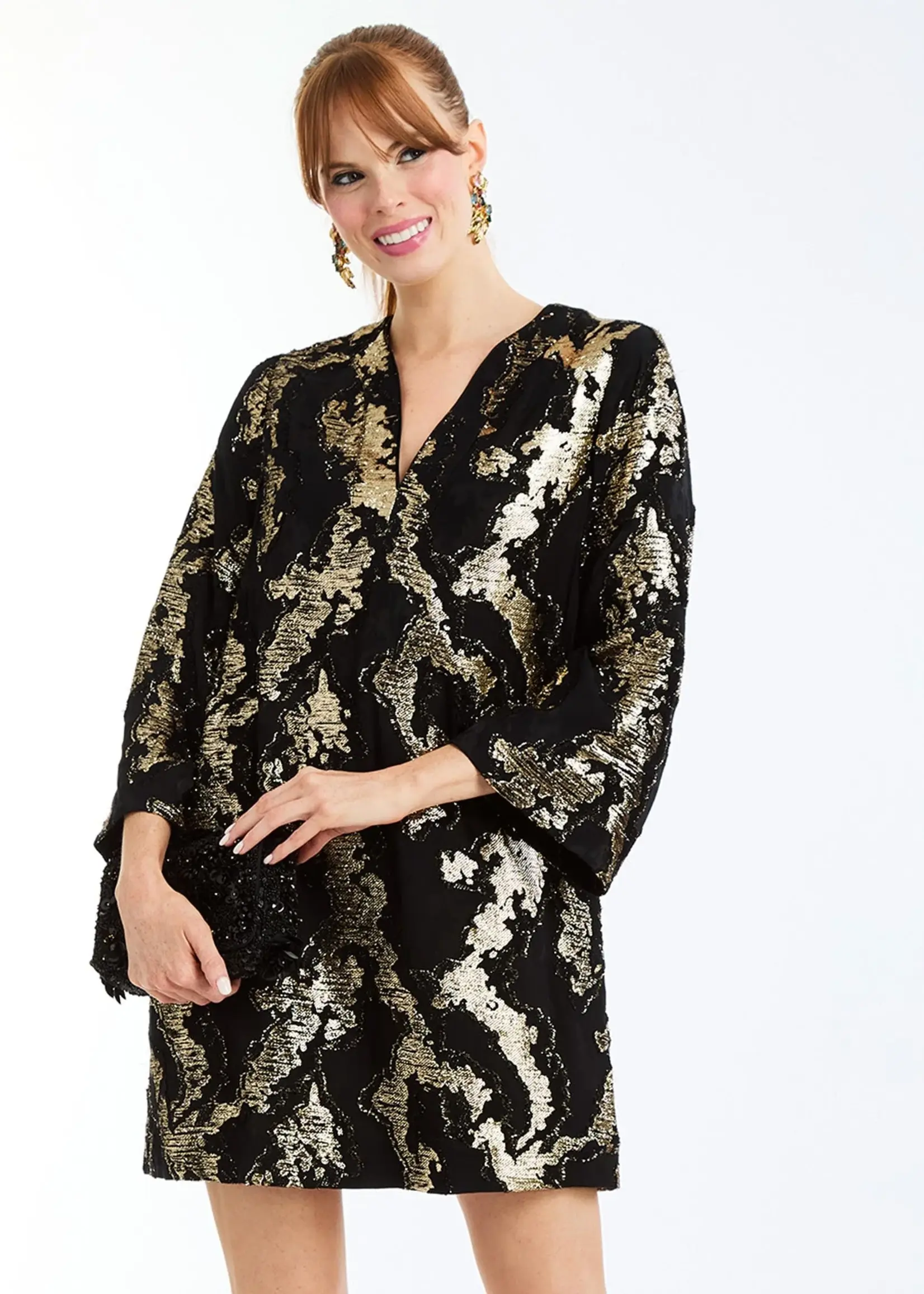 Mestiza Ines Caftan Mini Dress