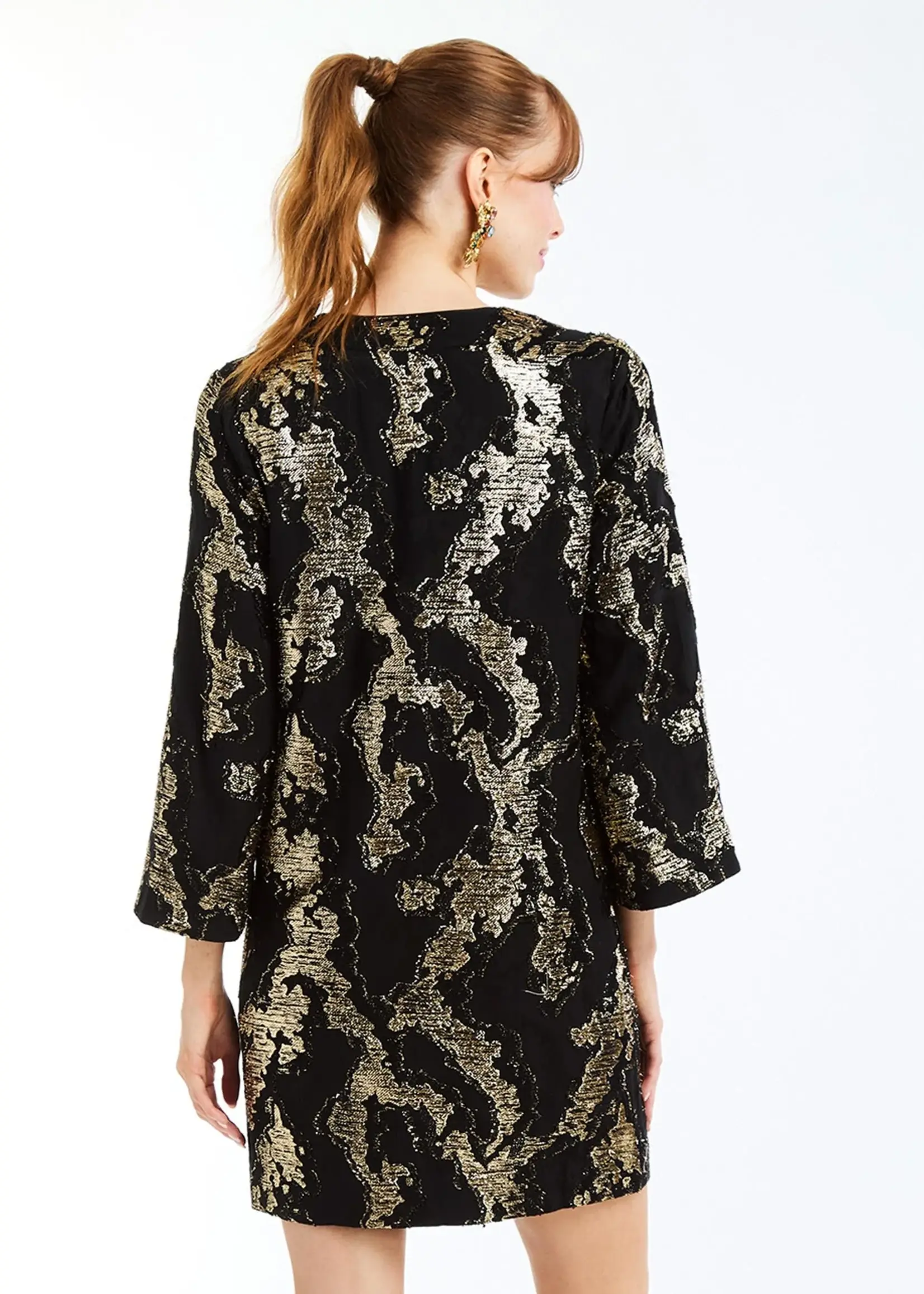 Mestiza Ines Caftan Mini Dress