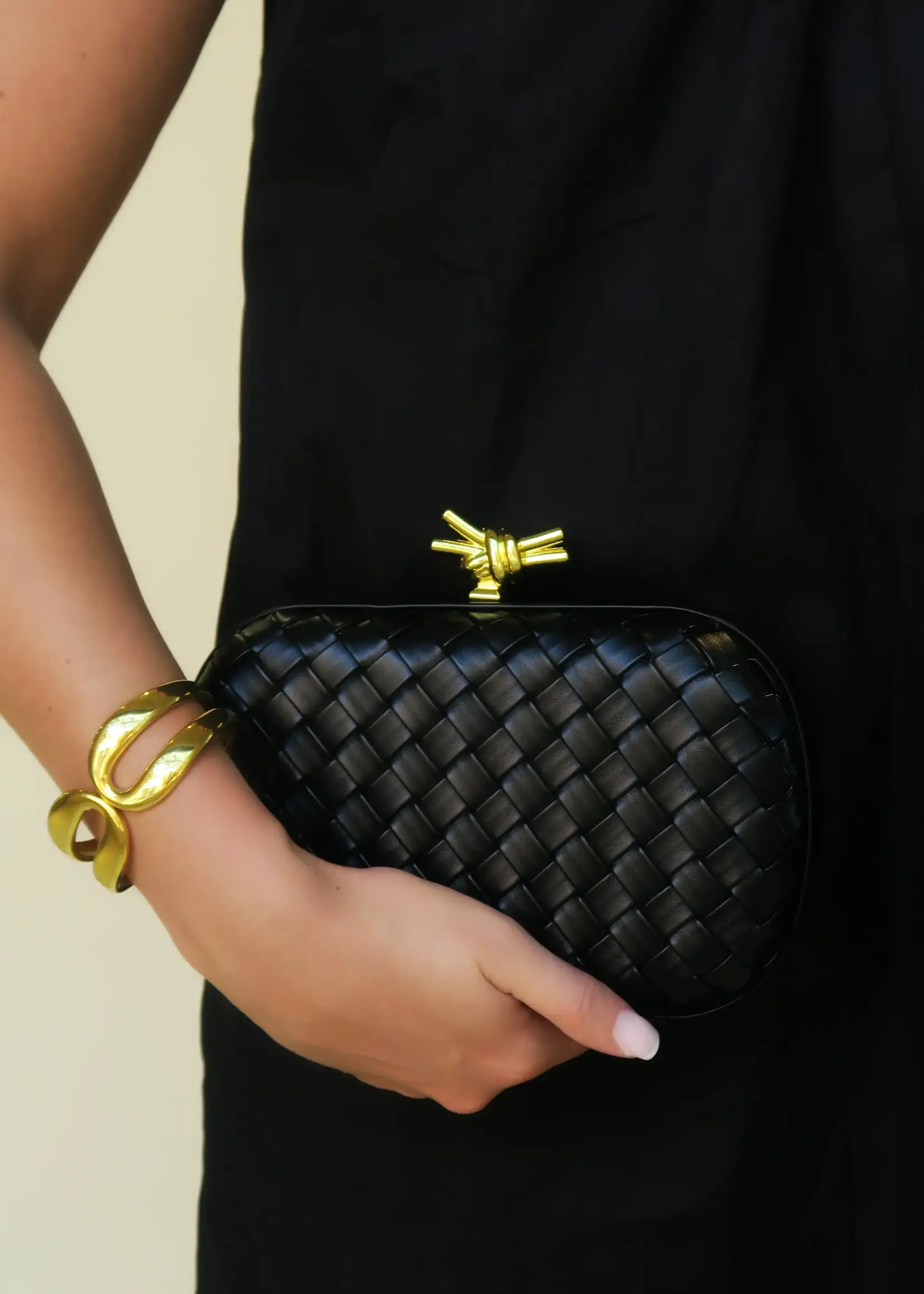 Accessory Concierge Bonsoir Woven Clutch