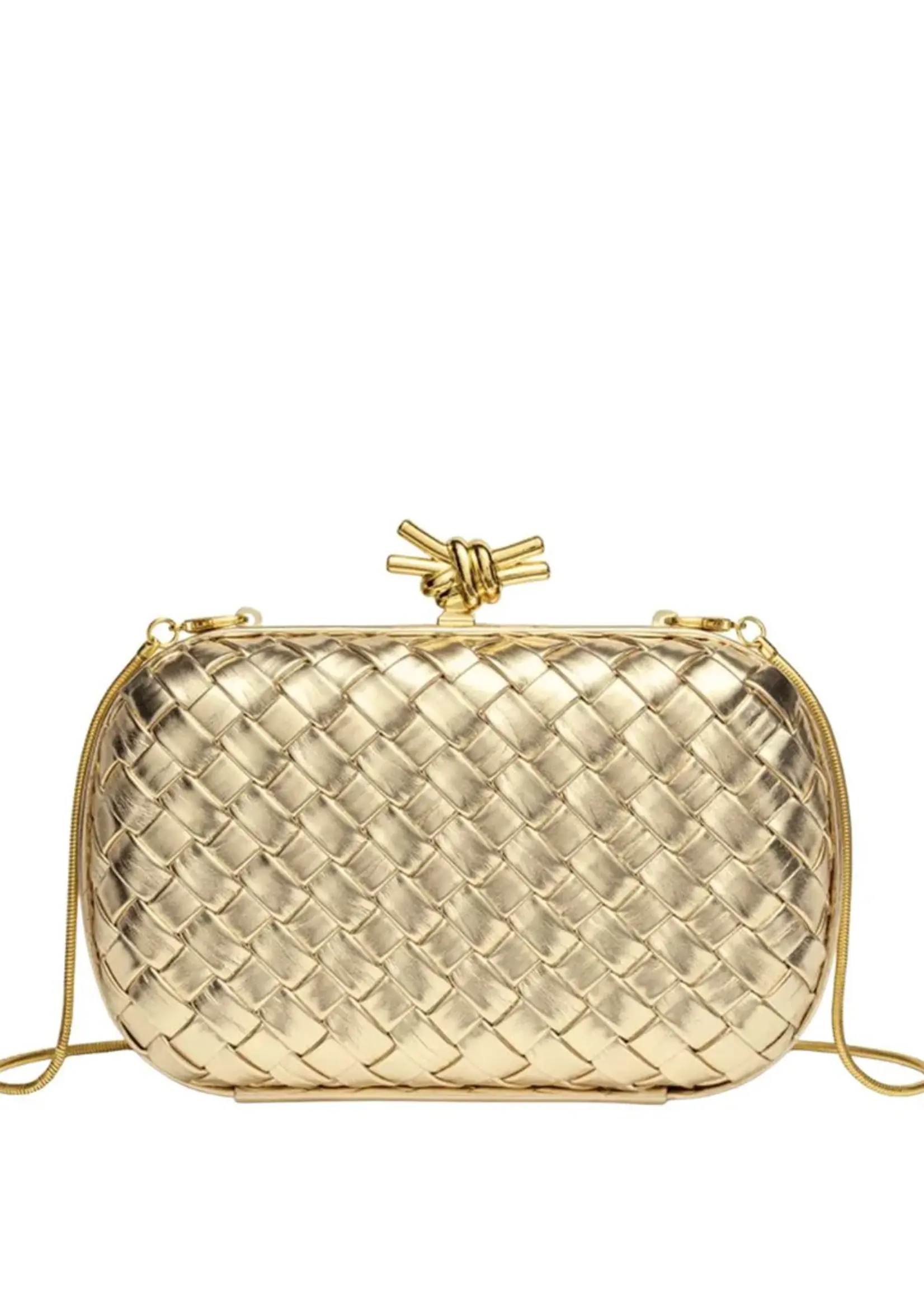 Accessory Concierge Bonsoir Woven Clutch