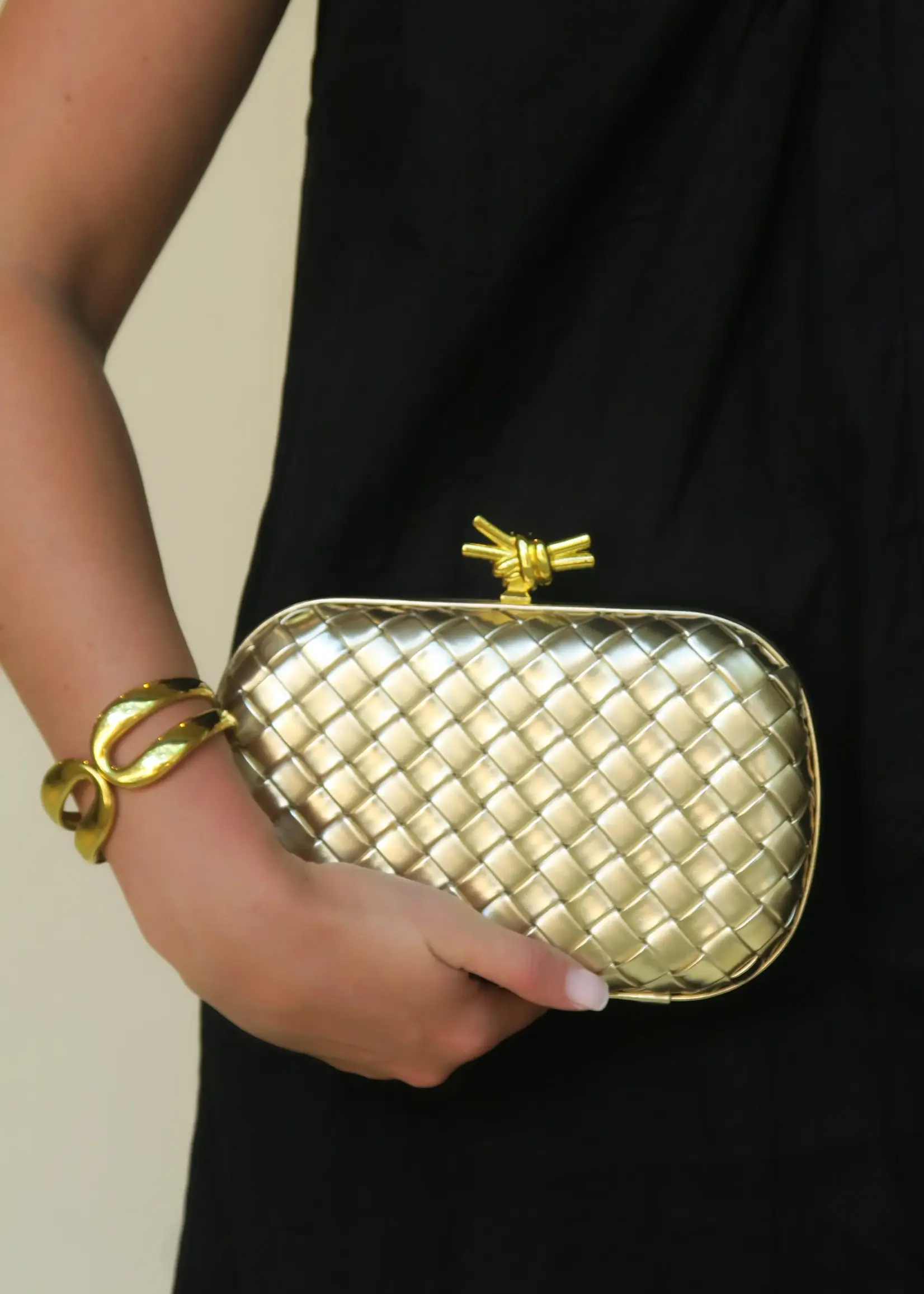 Accessory Concierge Bonsoir Woven Clutch