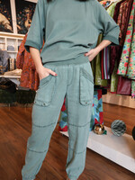 XCVI Hansa Twill Cargo Jogger