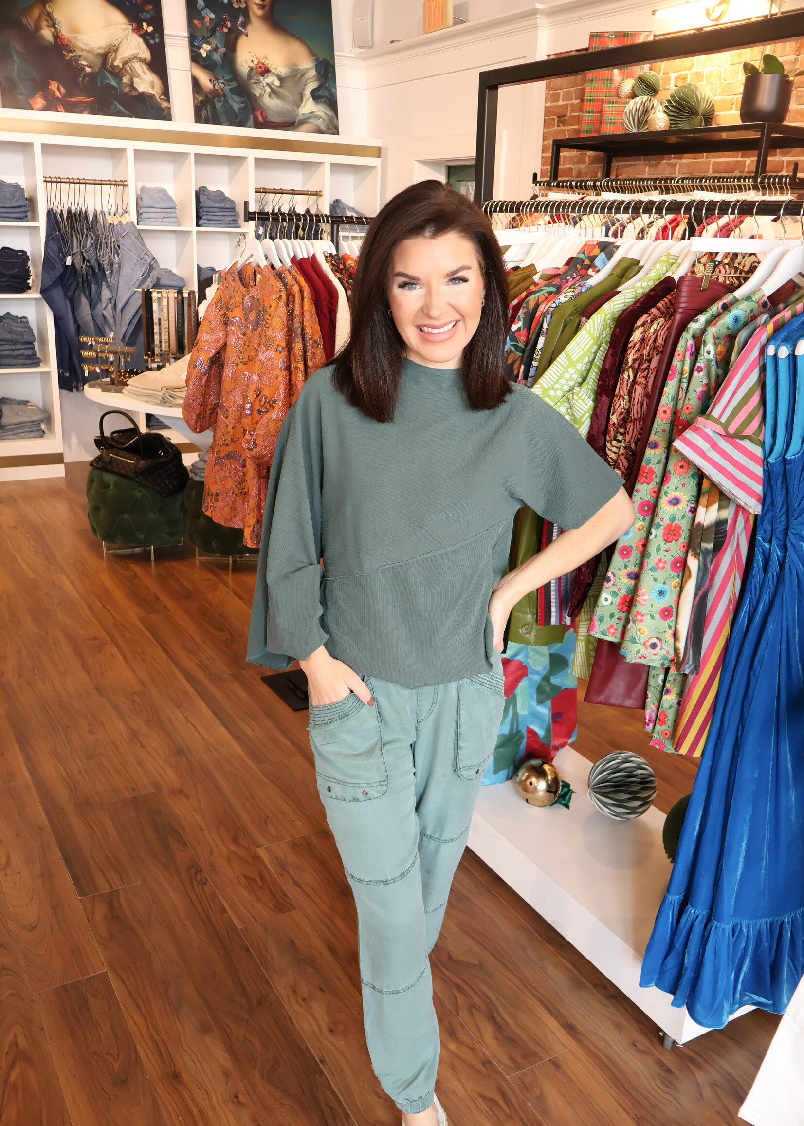 XCVI Asymetrical Hem Top