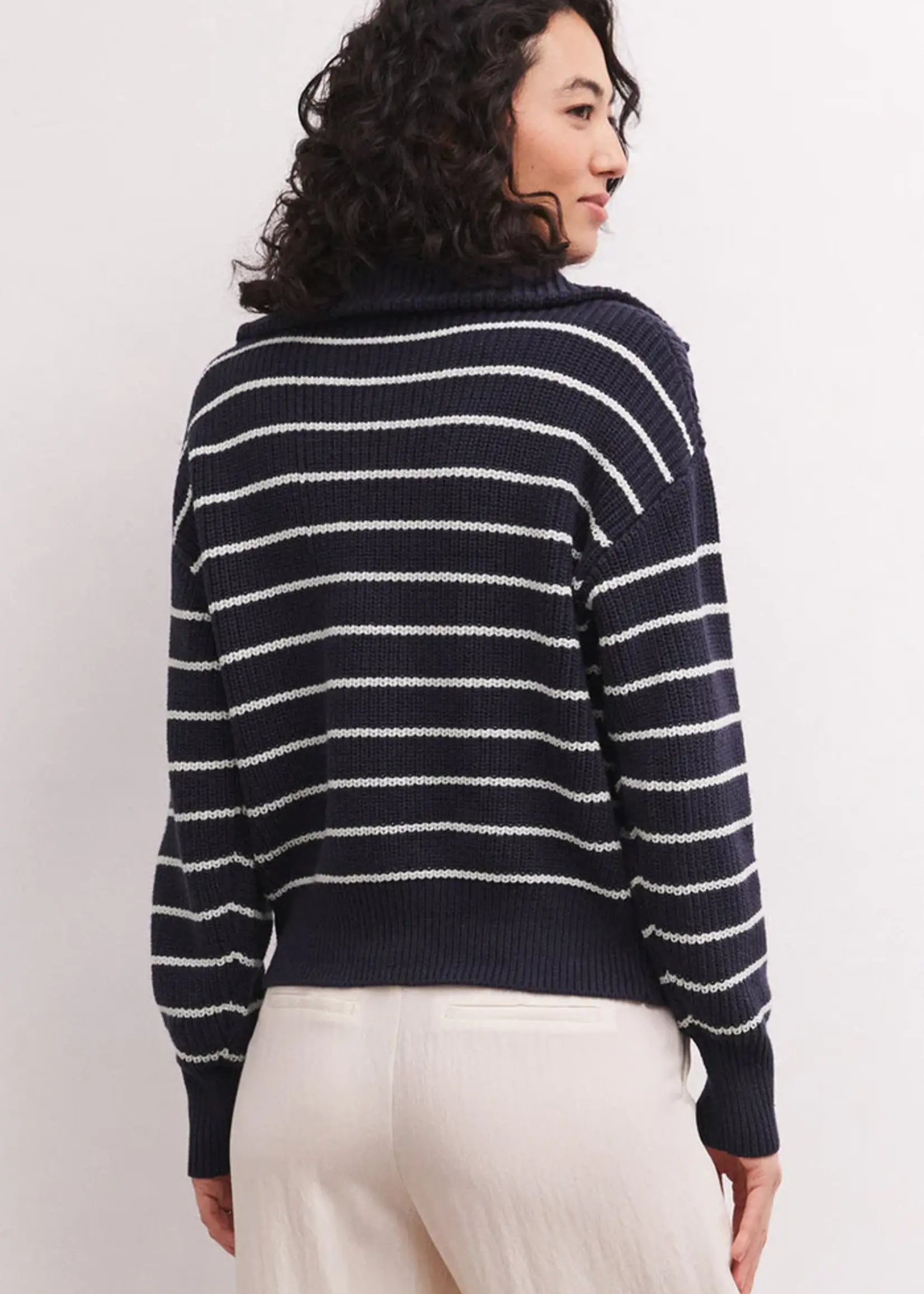 Z Supply Villa Half Zip Sweater