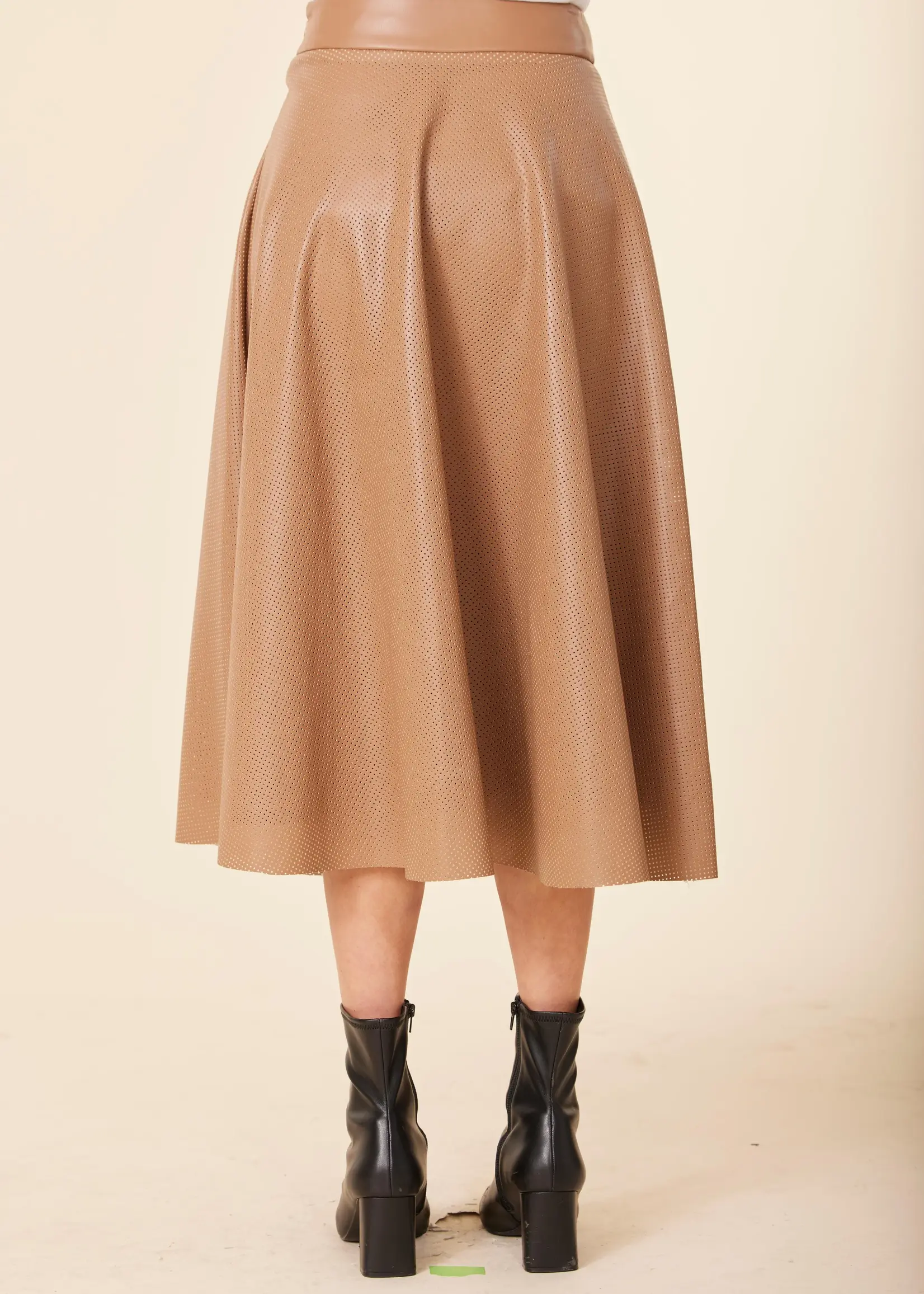 Dolce Cabo Perforated Skirt