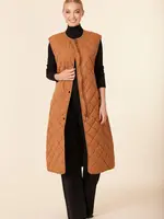 Dolce Cabo Quilted Nylon Long Vest