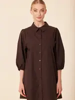 Dolce Cabo Poplin Exaggerated Sleeve Dress