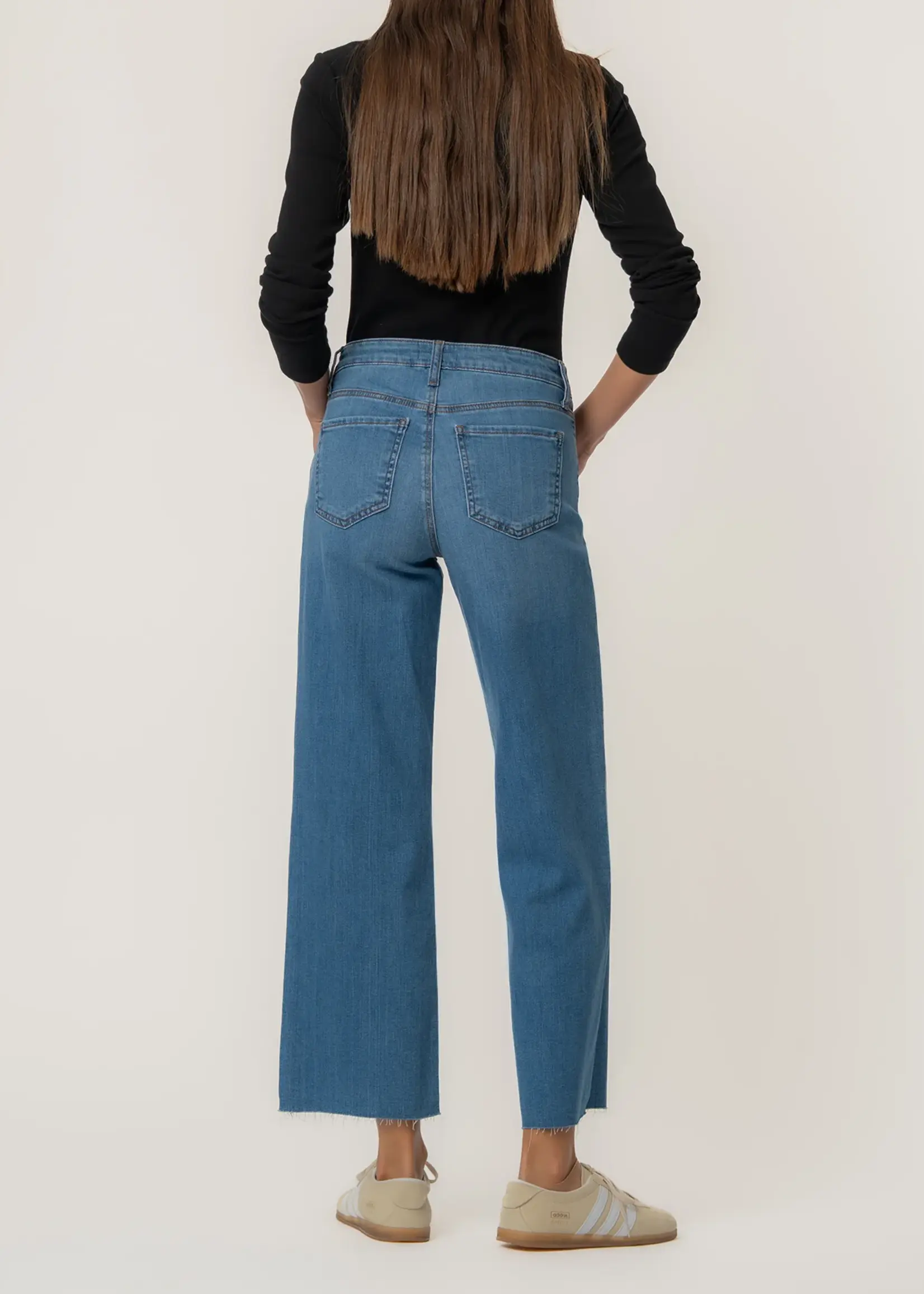 KUT Denim Charlotte High Rise Wide Leg
