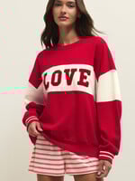 Z Supply Oversized Love Sweatshirt