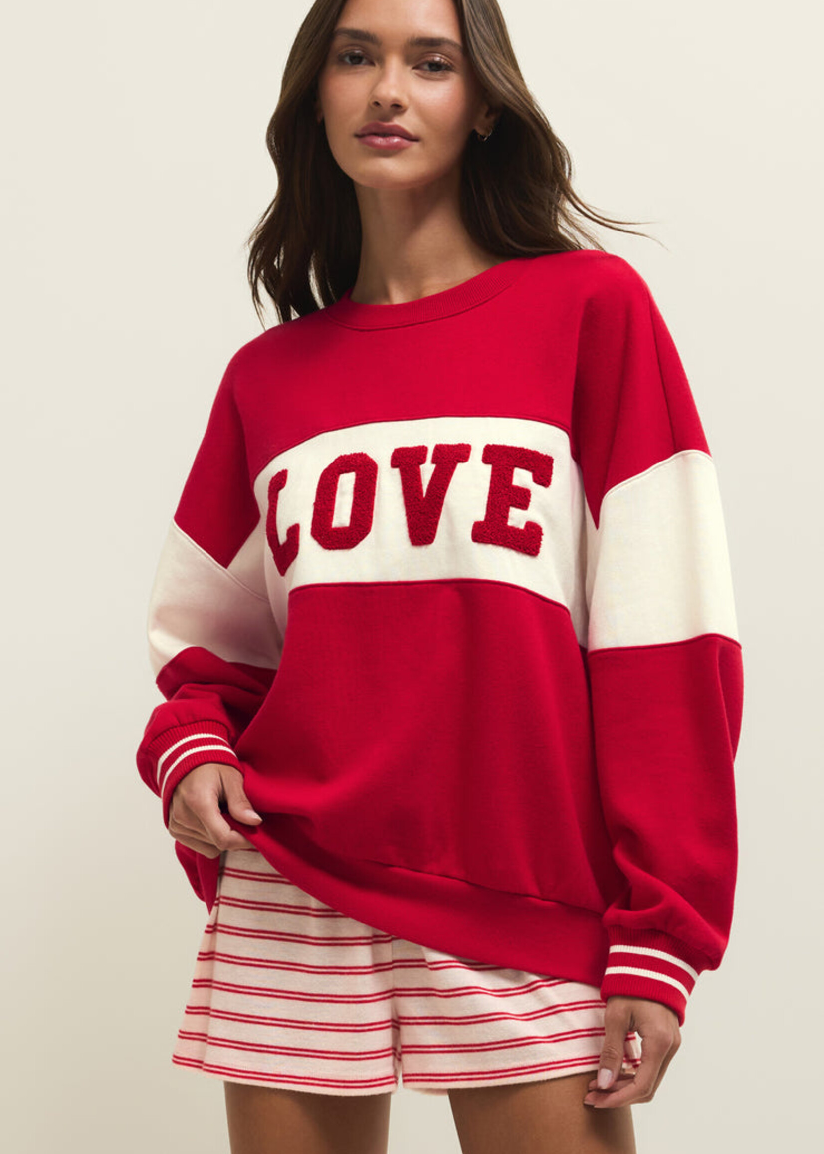 Z Supply Oversized Love Sweatshirt