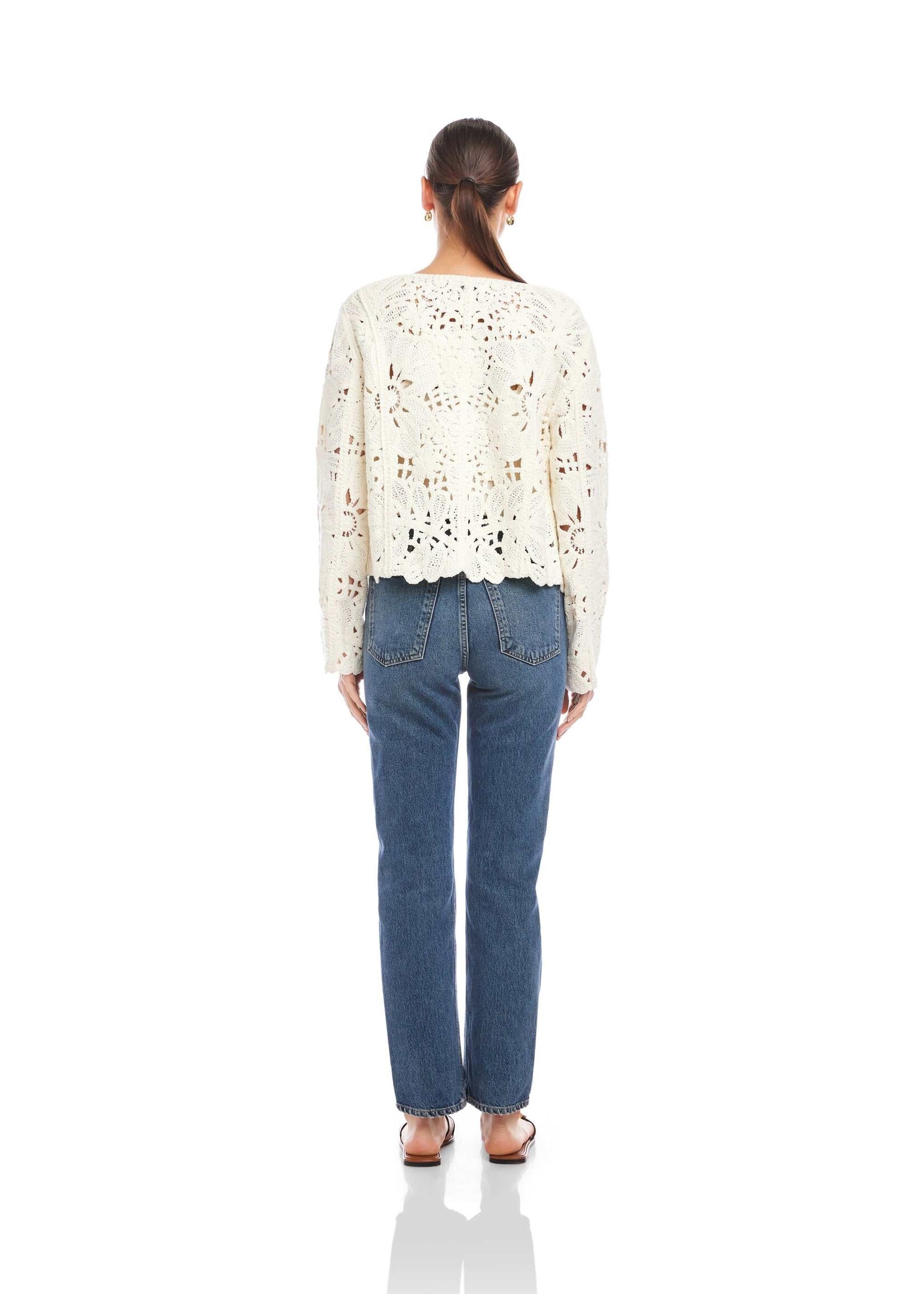 Fifteen-Twenty Emery Crochet Jacket