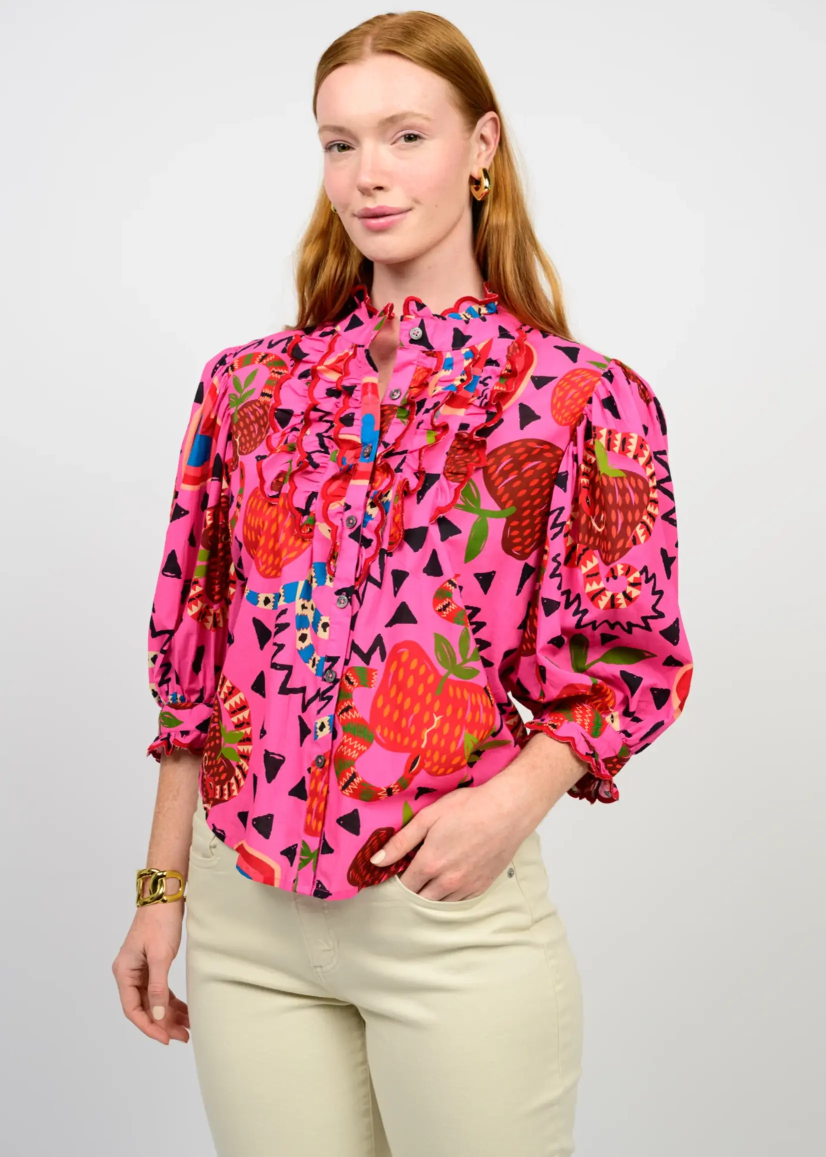 Ivy Jane Charming Snakes Top