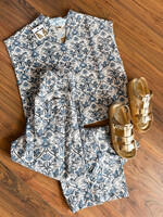 Ivy Jane Toile Popover Top