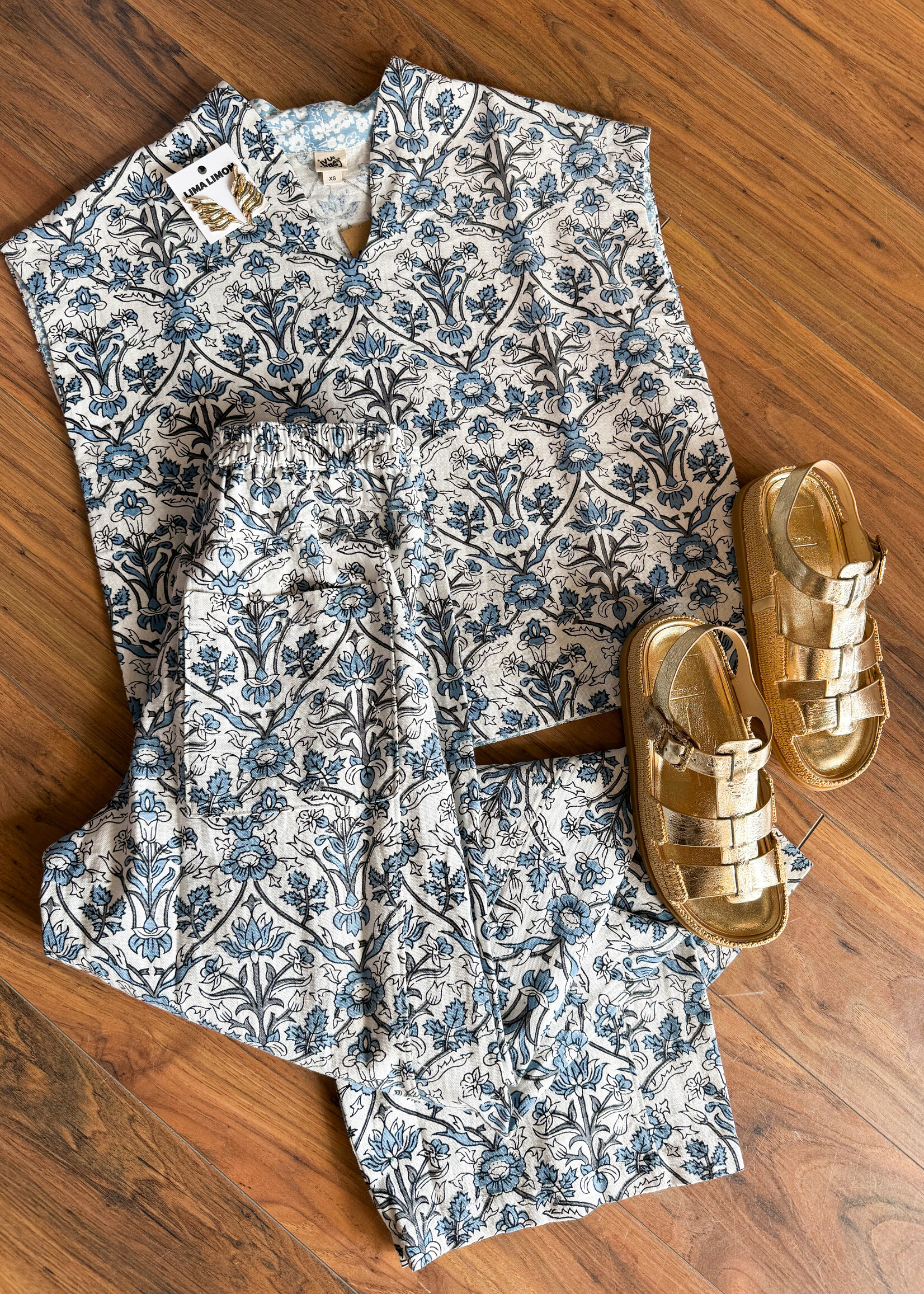 Ivy Jane Toile Popover Top