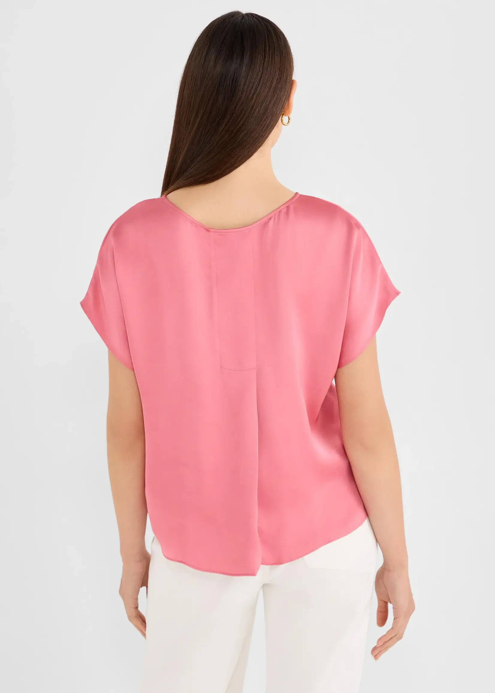 Nic + Zoe Day Gloss Woven Tee