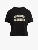 Favorite Daughter Cropped Collegiate Tee