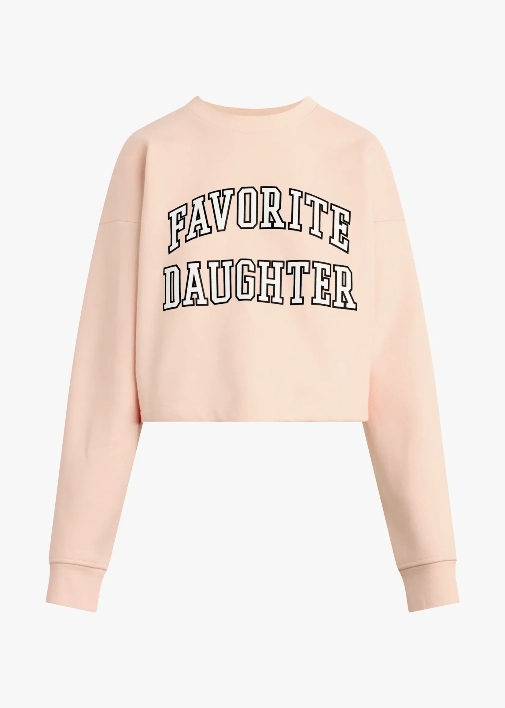 Favorite Daughter Cropped Collegiate Sweatshirt