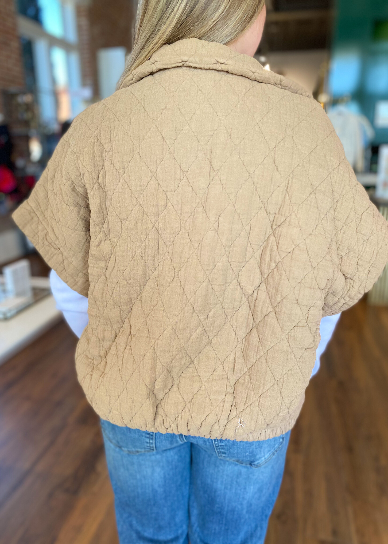 Suzy D Charlston Quilted Jacket