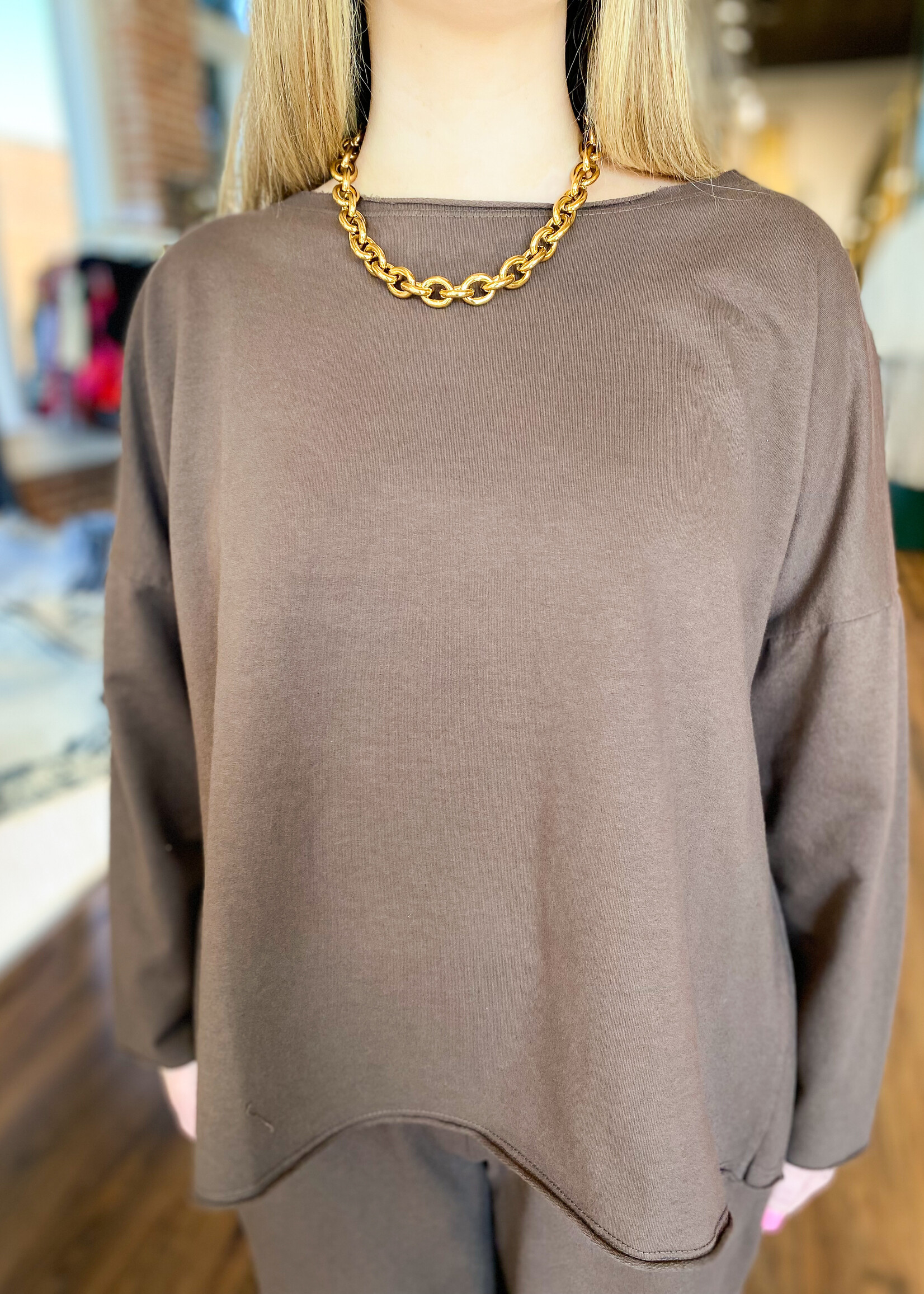 Suzy D Jayne Hi Lo Top