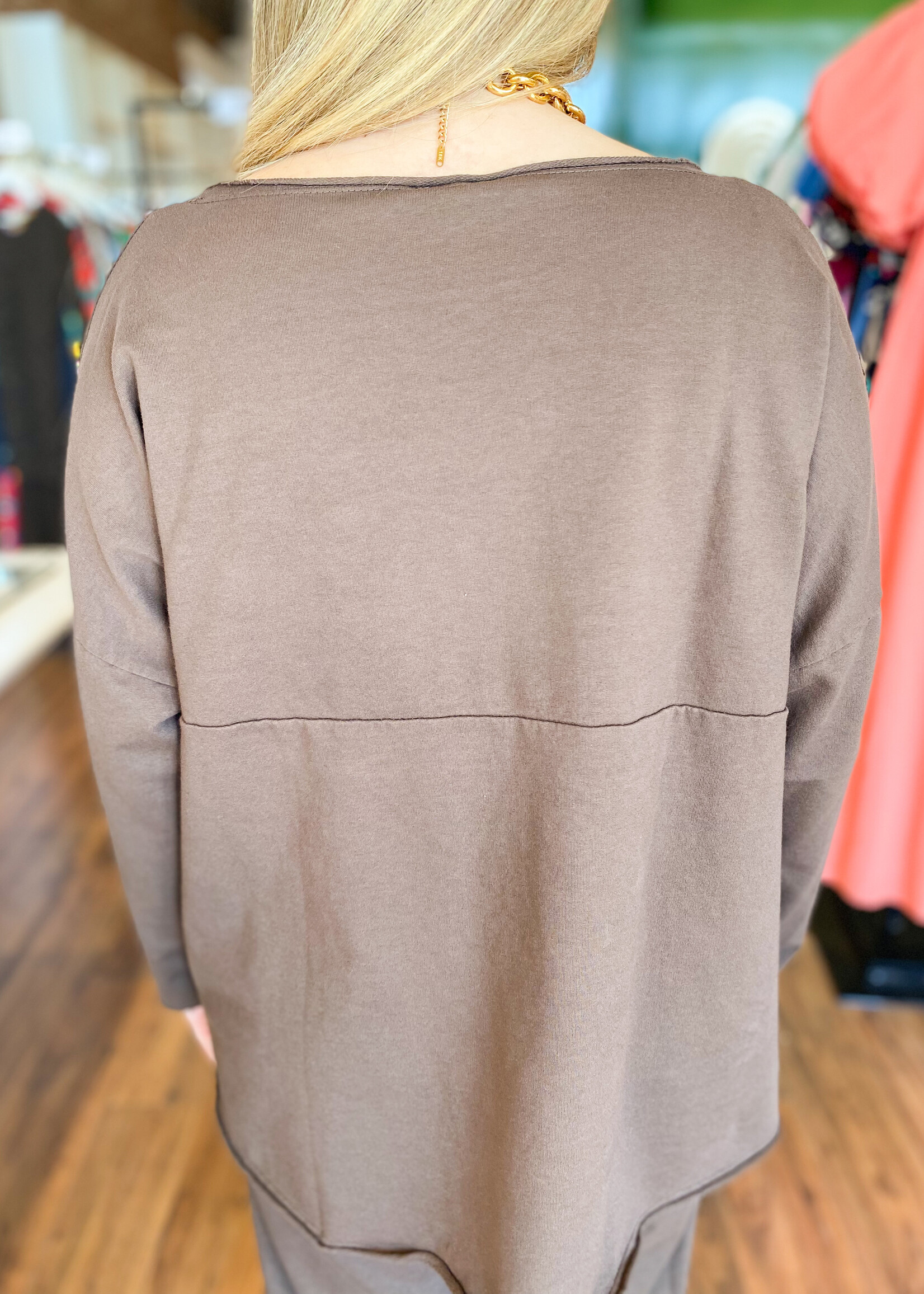 Suzy D Jayne Hi Lo Top