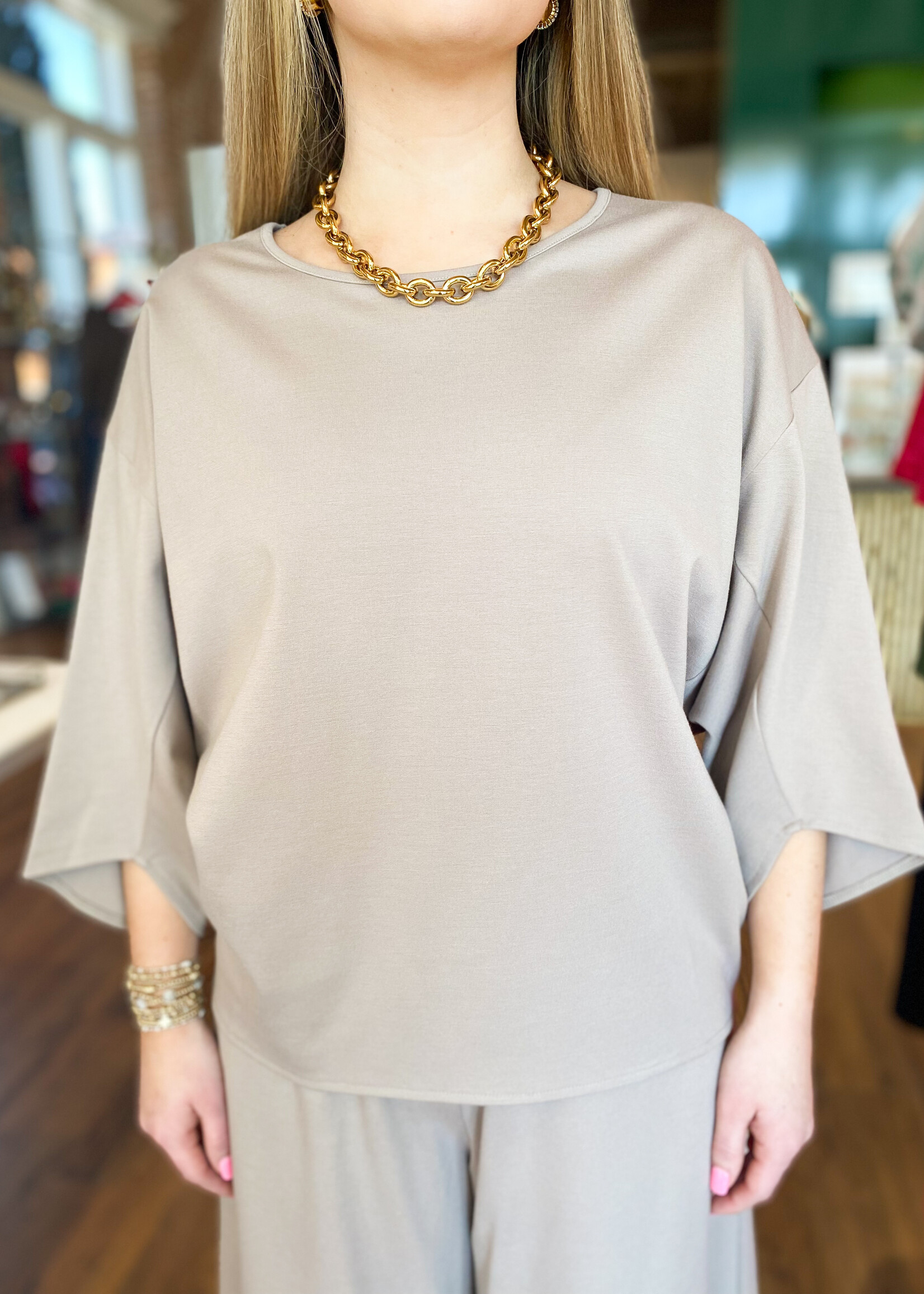 Suzy D Yonit Batwing Top