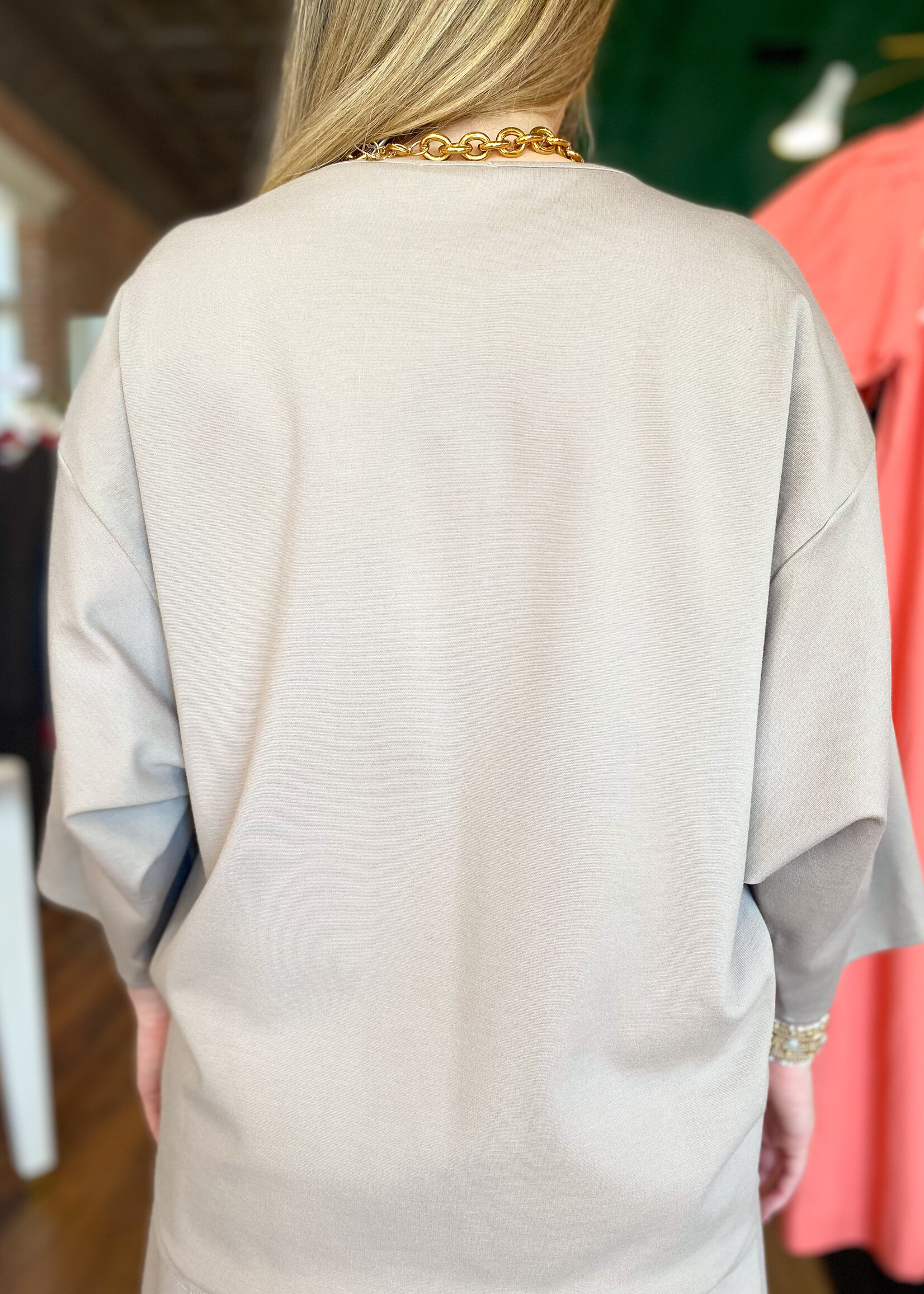 Suzy D Yonit Batwing Top