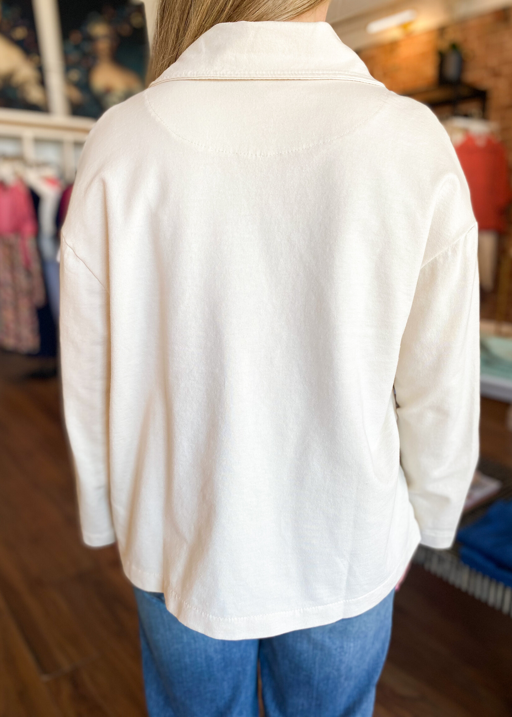 Suzy D Jerry French Terry Jacket