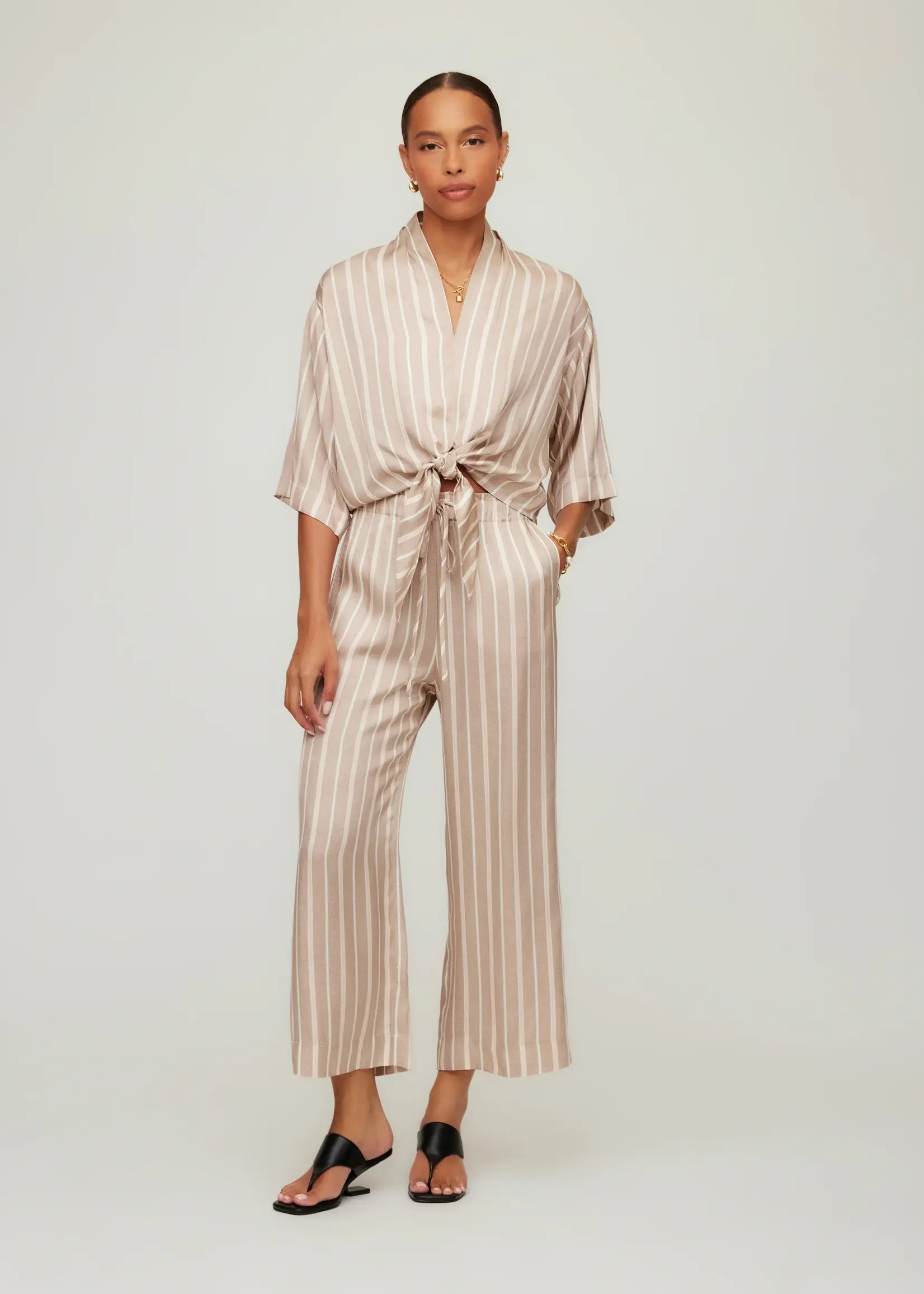 Fifteen-Twenty Bernice Tie Front Blouse