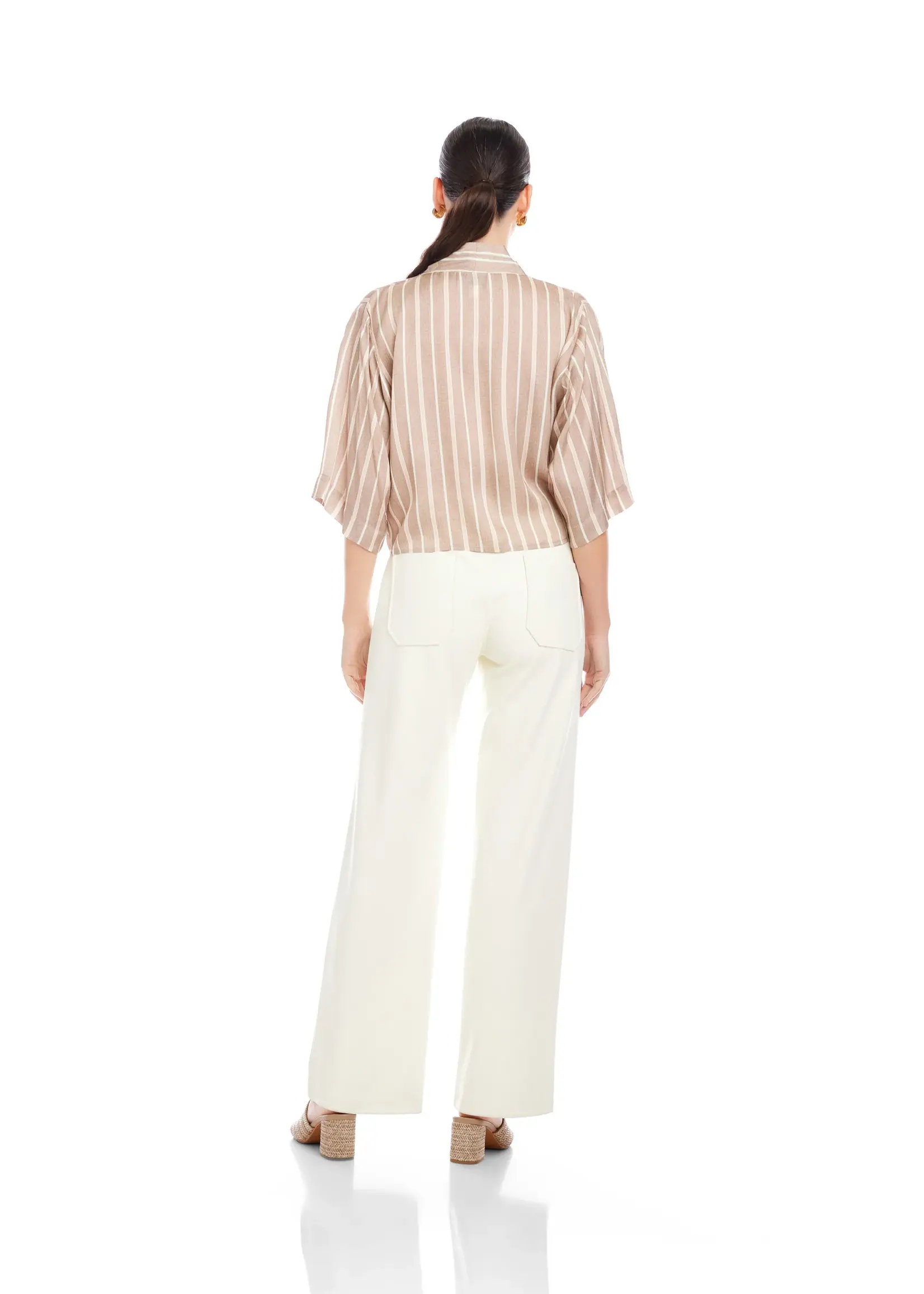 Fifteen-Twenty Bernice Tie Front Blouse