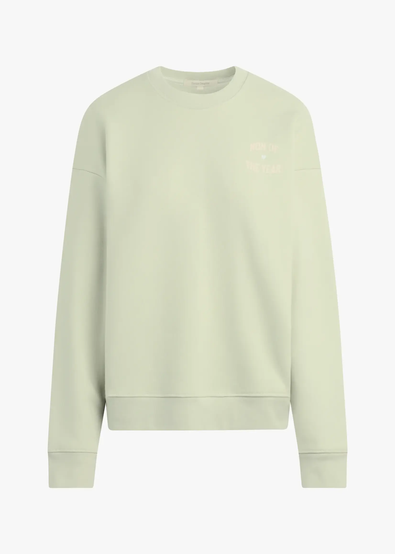 Favorite Daughter Mom of the Year Chest Logo Sweatshirt