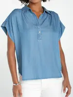 Liverpool Jeans Company S/S Popover Top