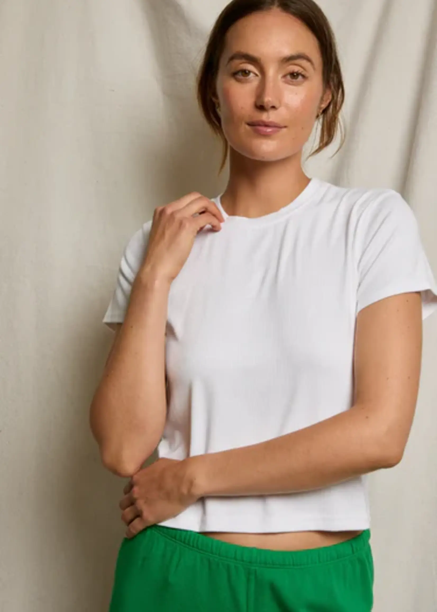 Perfect White Tee Fitz Tee