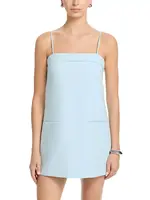 French Connection Azra Twill Foldover Strappy