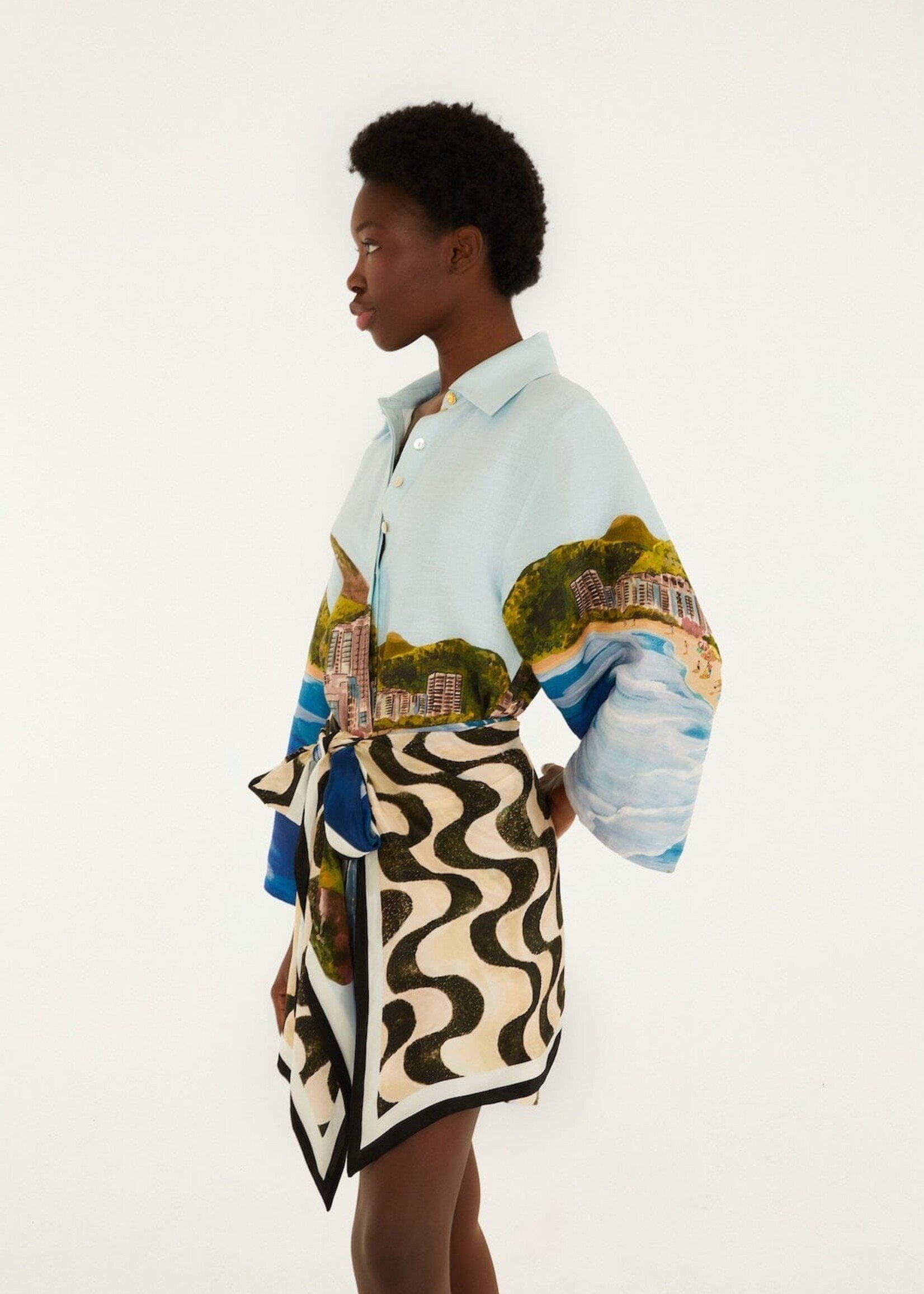 Farm Rio Copacabana Beach Kimono