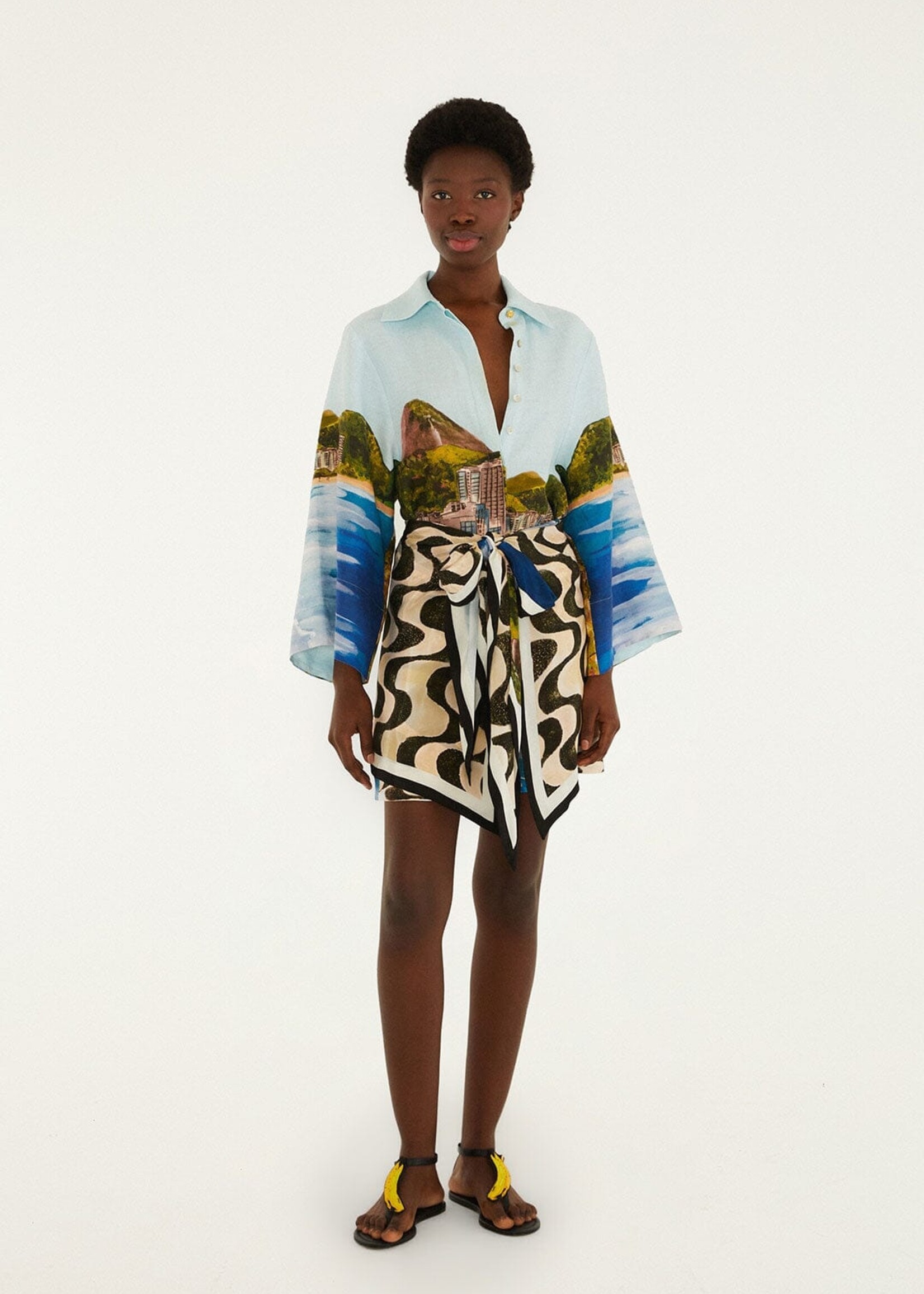 Farm Rio Copacabana Beach Kimono