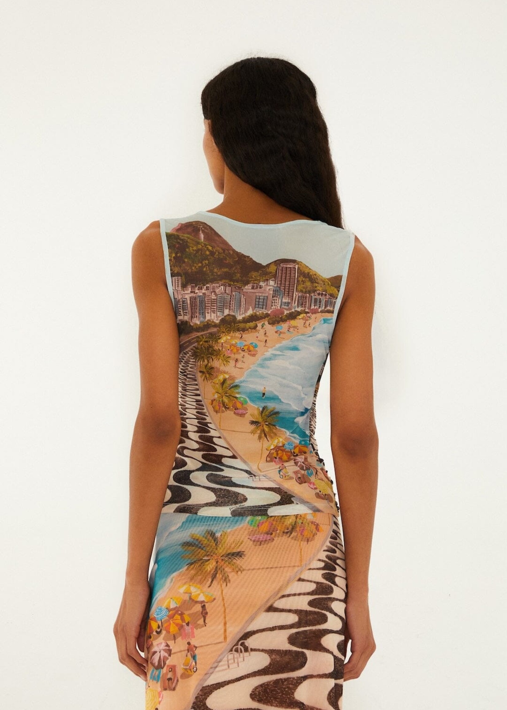 Farm Rio Farm Rio Copacabana Beach Blouse